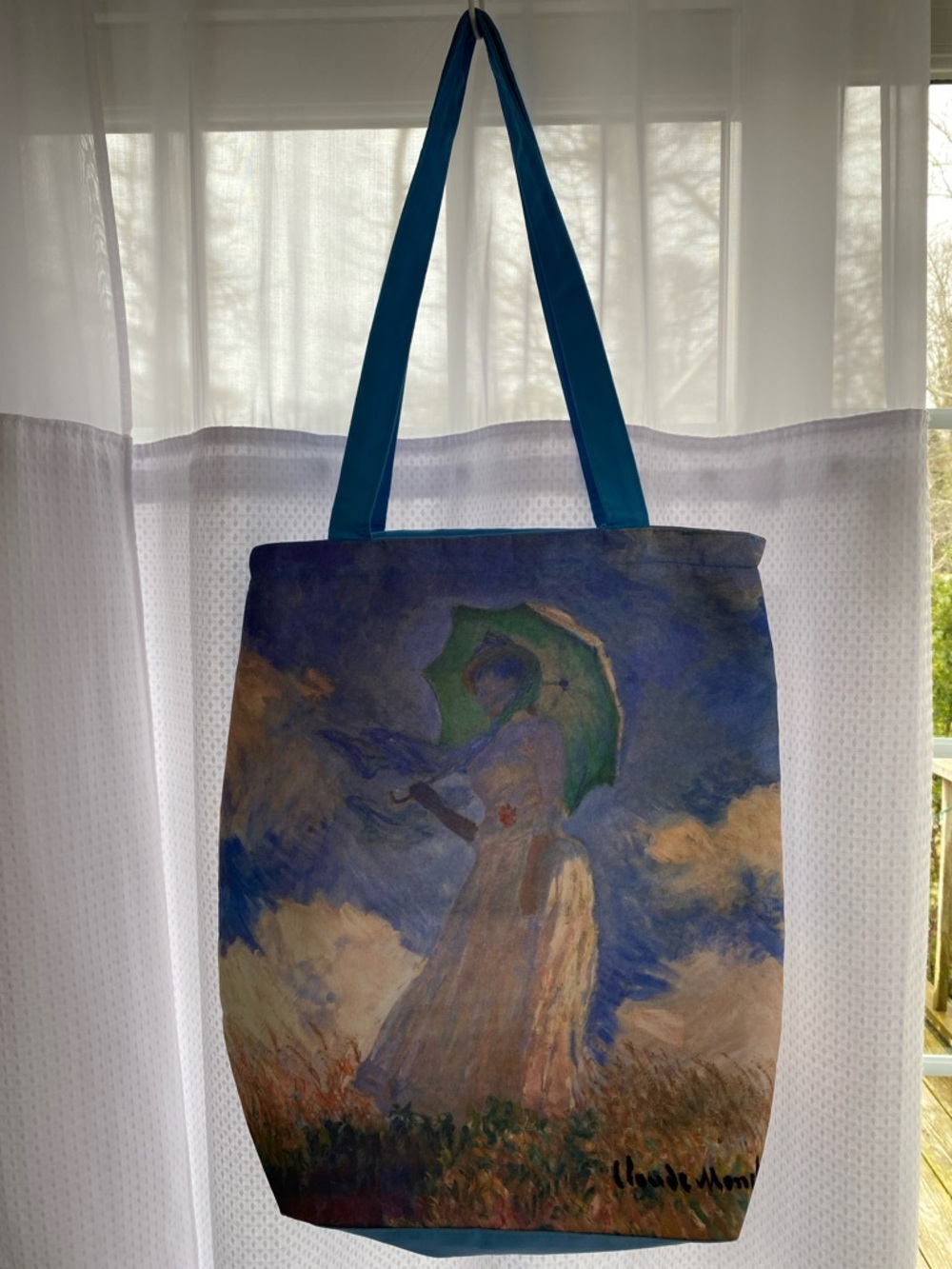 Claude Monet Art-Print Tote Bag - water resistant